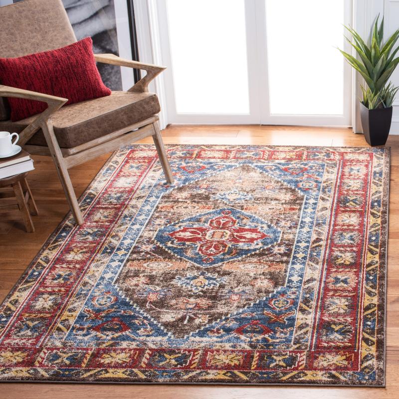 Area Rugs |  Bijar Bertineke Traditional Oriental Distressed Rug Area Rugs Area Rugs