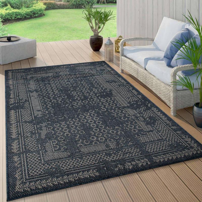 Area Rugs |  Bohemian Border Indoor/Outdoor Area Rug Area Rugs Area Rugs