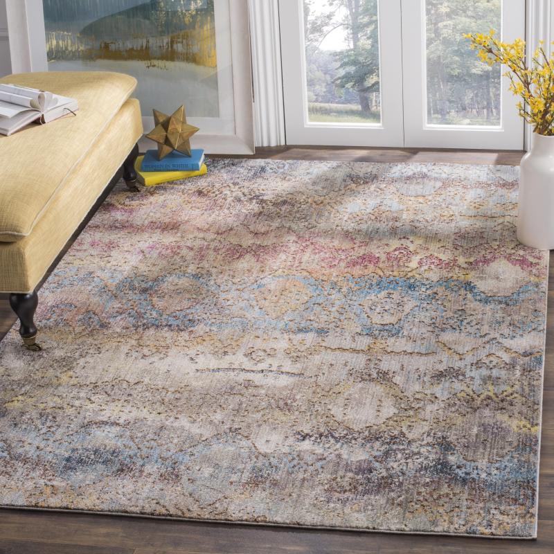 Area Rugs |  Bristol Nieki Vintage Boho Oriental Polyester Rug Area Rugs Area Rugs