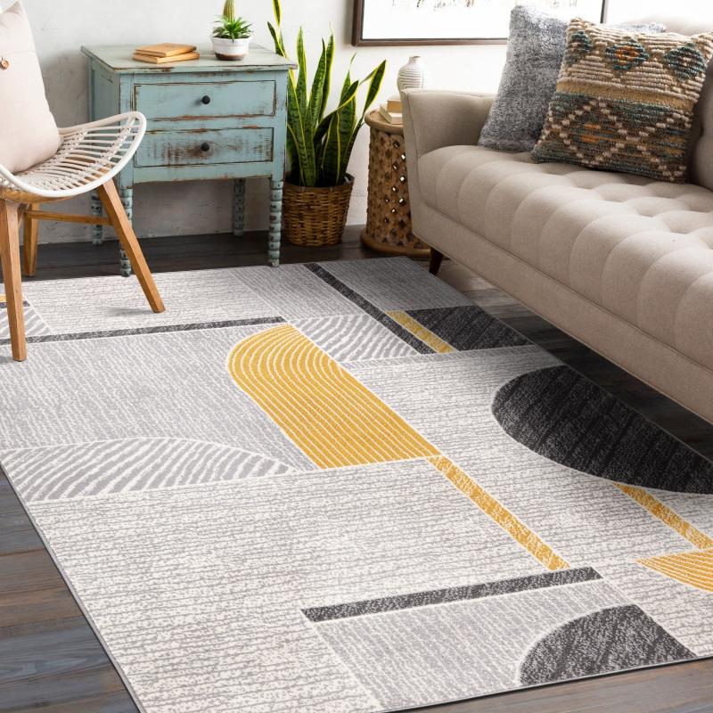 Area Rugs |  Contemporary Modern Abstract Area Rug Area Rugs Area Rugs