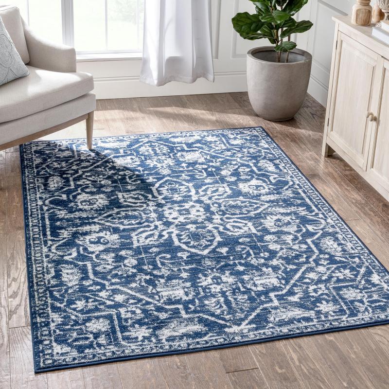 Area Rugs |  Dazzle Disa Vintage Bohemian Oriental Floral Area Rug Area Rugs Area Rugs