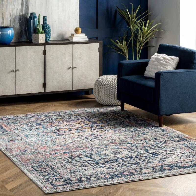 Area Rugs |  Distressed Vintage Faded Floral Area Rug Area Rugs Area Rugs