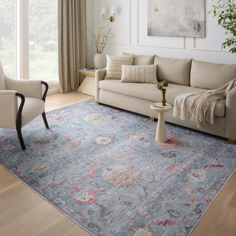 Area Rugs |  Ellie Shabby Chic Botanical Printed Area Rug Area Rugs Area Rugs