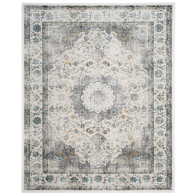 Area Rugs |  Evoke Jentje Vintage Shabby Chic Oriental Rug Rugs Area Rugs