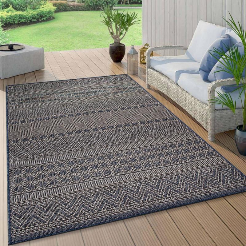 Area Rugs |  Geometric Bohemian Indoor/Outdoor Area Rug Area Rugs Area Rugs