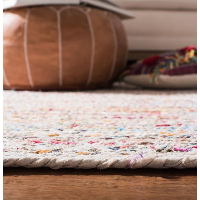 Area Rugs |  Georgine Handmade Nanny Braided Bohemian Cotton Rug Area Rugs Area Rugs