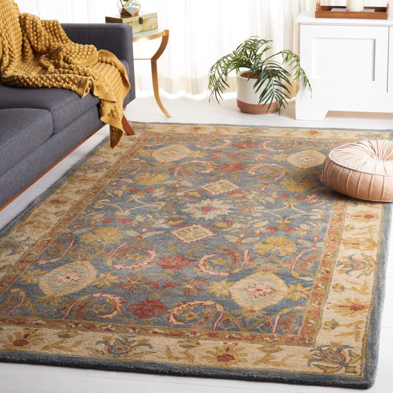 Area Rugs |  Handmade Anatolia Lieke Traditional Oriental Hand-spun Wool Rug Area Rugs Area Rugs