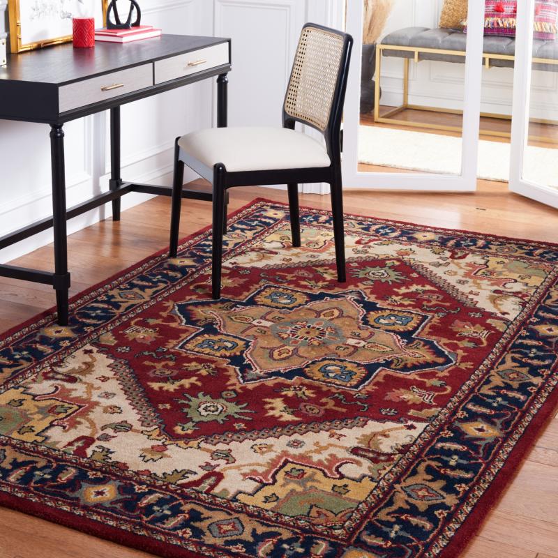 Area Rugs |  Handmade Heritage Carrol Traditional Oriental Wool Rug Area Rugs Area Rugs