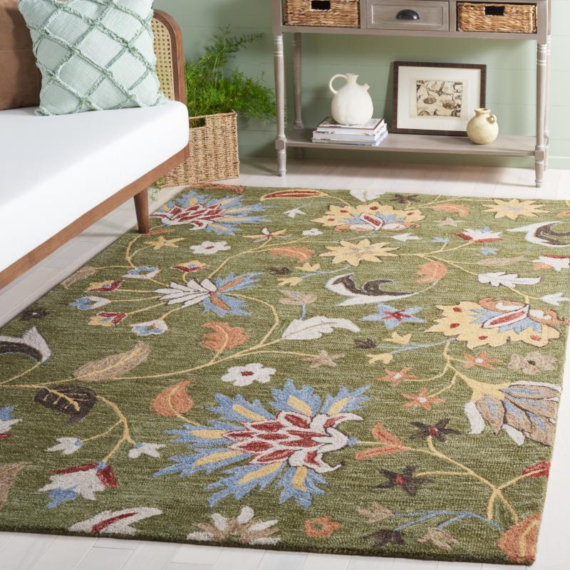 Area Rugs |  Handmade Jardin Asya Country Wool Rug Area Rugs Area Rugs