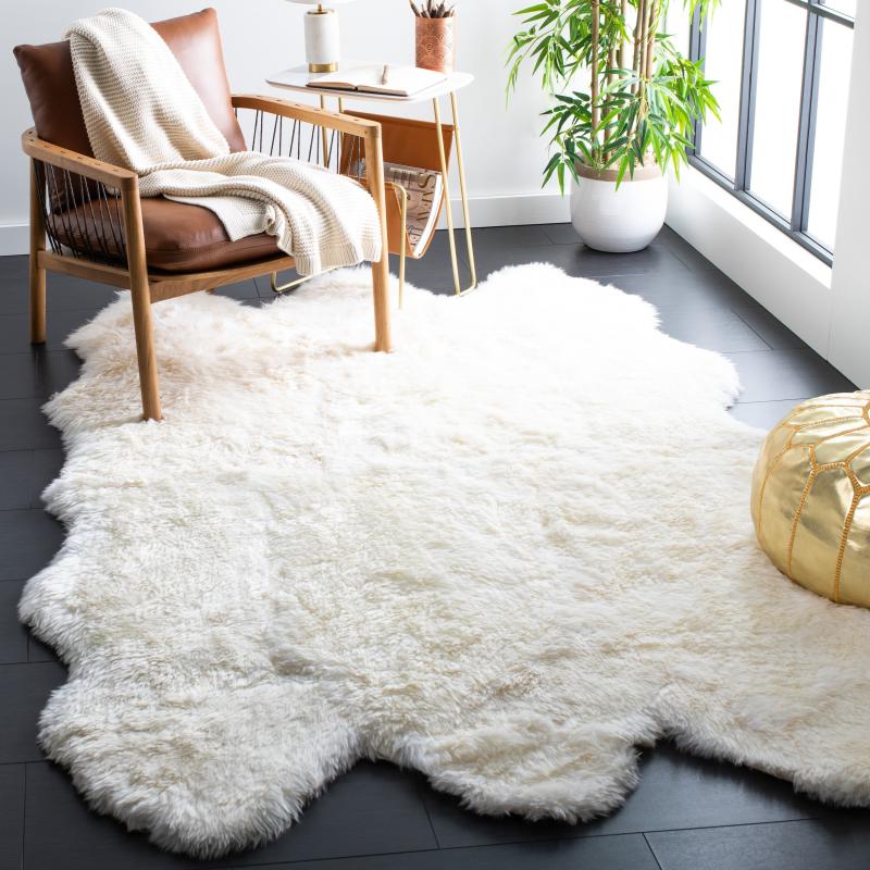 Area Rugs |  Handmade Sheepskin Brittnie Genuine Pelt Rug Area Rugs Area Rugs