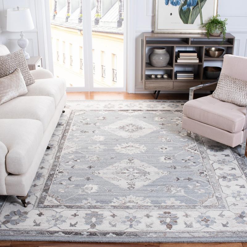 Area Rugs |  Handmade Suzani Noella Traditional Wool Rug Area Rugs Area Rugs