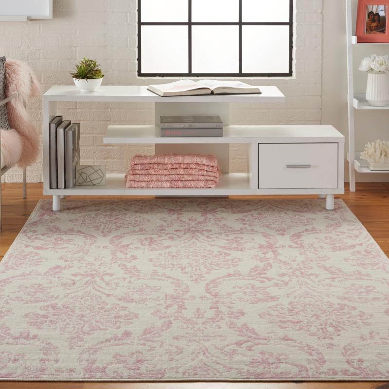 Area Rugs |  Jubilant Vintage Farmhouse Damask Area Rug Area Rugs Area Rugs