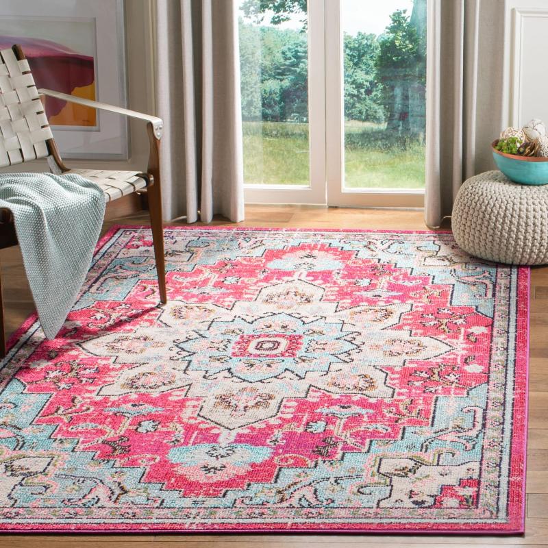 Area Rugs |  Madison Katelijne Boho Medallion Distressed Rug Area Rugs Area Rugs