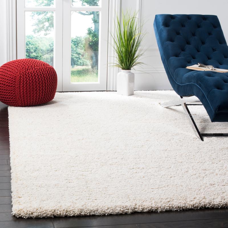 Area Rugs |  Milan Shag Afton 2-inch Thick Area Rug Area Rugs Aqua Blue/Dark Beige/Dark Grey/Grey/Ivory/Navy/Purple/Red