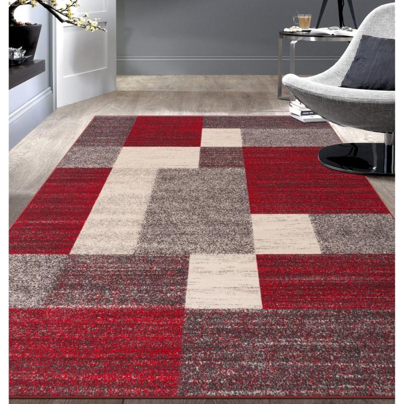 Area Rugs |  Modern Boxes Design Non-slip (Non-skid) Area Rug Area Rugs Area Rugs