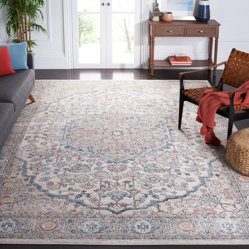 Area Rugs |  Oregon Aurilla Shabby Chic Medallion Rug Area Rugs Area Rugs