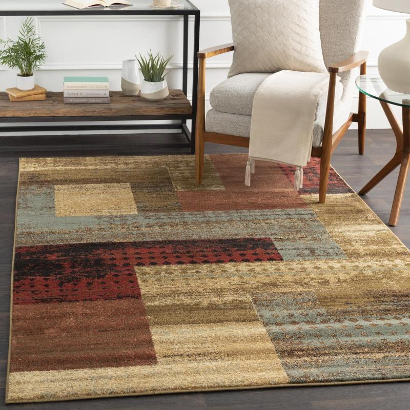 Area Rugs |  Riley Mid-Century Geometric Area Rug Area Rugs Area Rugs