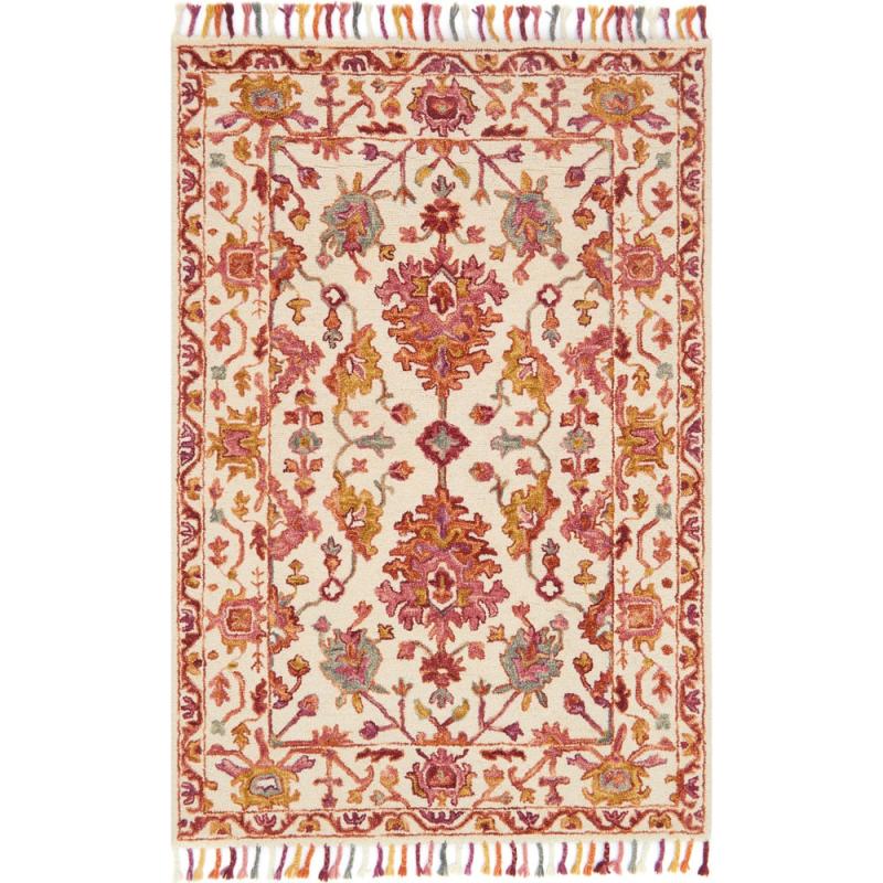 Area Rugs |  Sahara Botanical Berry Hand-Hooked Wool Area Rug Area Rugs Area Rugs