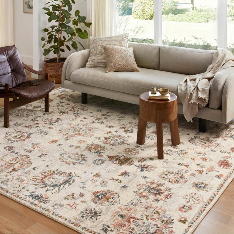 Area Rugs |  Valeria Farmhouse Botanical Area Rug Area Rugs Area Rugs