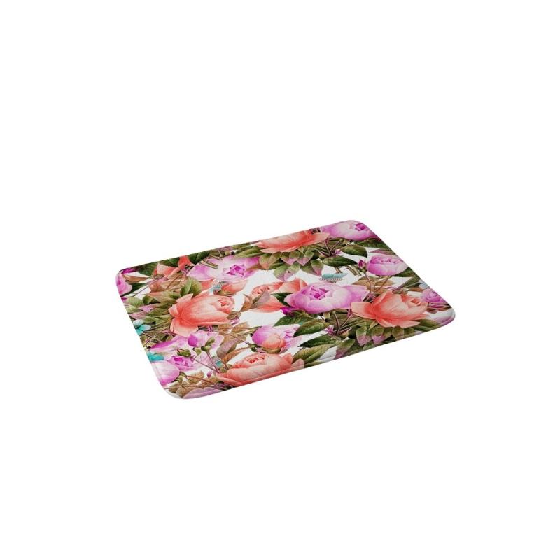 Bathroom Rugs and Bath Mats |  83 Oranges ‘Tropical Flora’ Memory Foam Bath Mat Bathroom Rugs & Bath Mats Bathroom Rugs & Bath Mats