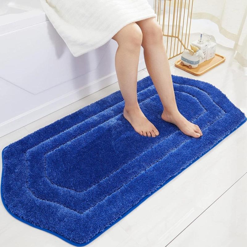 Bathroom Rugs and Bath Mats |  Bath Linen Sets Rugs for Bathroom,Anti-Slip Bath Mats Soft Plush Bathroom Rugs & Bath Mats Bathroom Rugs & Bath Mats