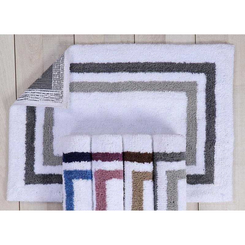 Bathroom Rugs and Bath Mats |  Ella Collection 100% Cotton 2 Piece Bath Rug Set Bathroom Rugs & Bath Mats Bathroom Rugs & Bath Mats