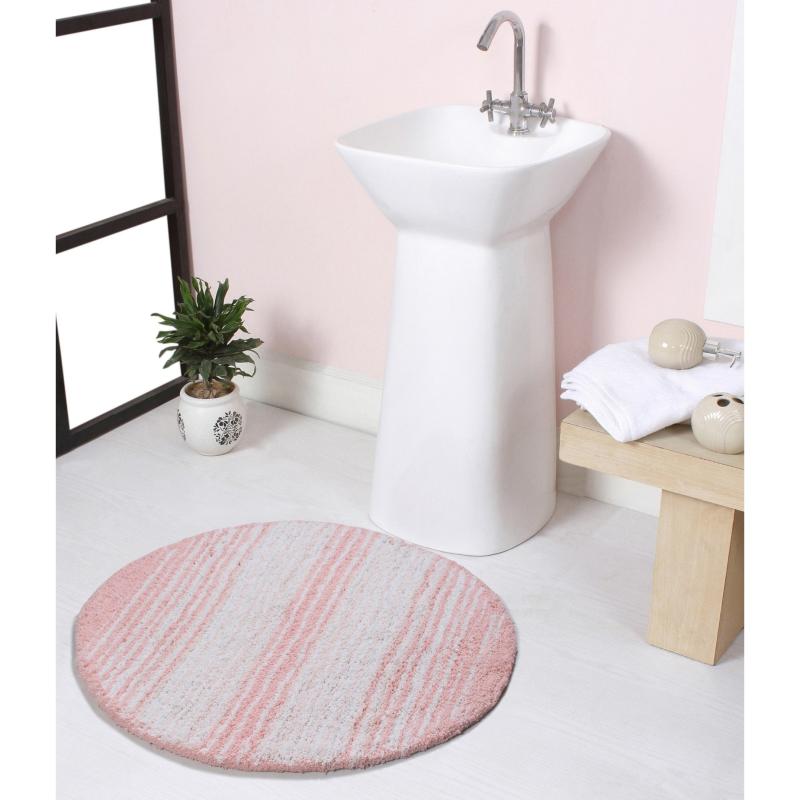 Bathroom Rugs and Bath Mats |  Home Weavers Gradiation Collection Absorbent Cotton Machine Washable and Dry Soft Bath Rug Bathroom Rugs & Bath Mats Bathroom Rugs & Bath Mats