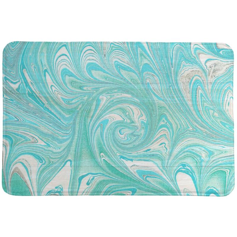 Bathroom Rugs and Bath Mats |  Marble Waves Memory Foam Rug Bathroom Rugs & Bath Mats Bathroom Rugs & Bath Mats