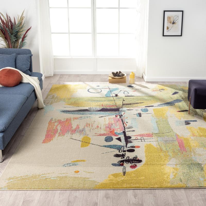 Kids Rugs |  Katie Merz COLORWRKS Sunny x Pastels Area Rug Kids Rugs Kids Rugs