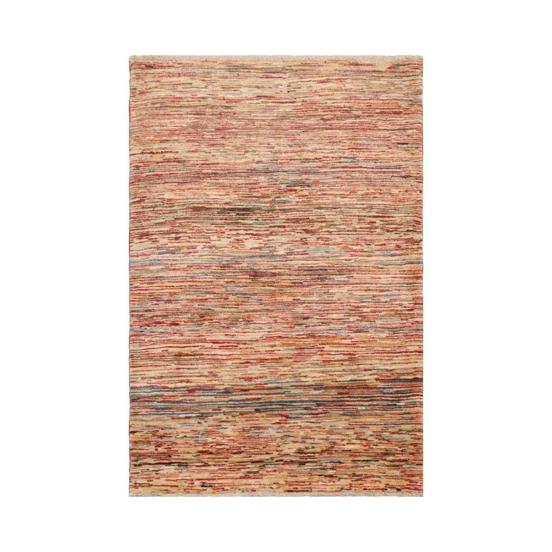 One-of-a-Kind Rugs |  4×6 Hand Knotted Peshawar Beige Wool Persian Modern Oriental Area Rug – 4′ x 5′ 11” One-of-a-Kind Rugs Beige