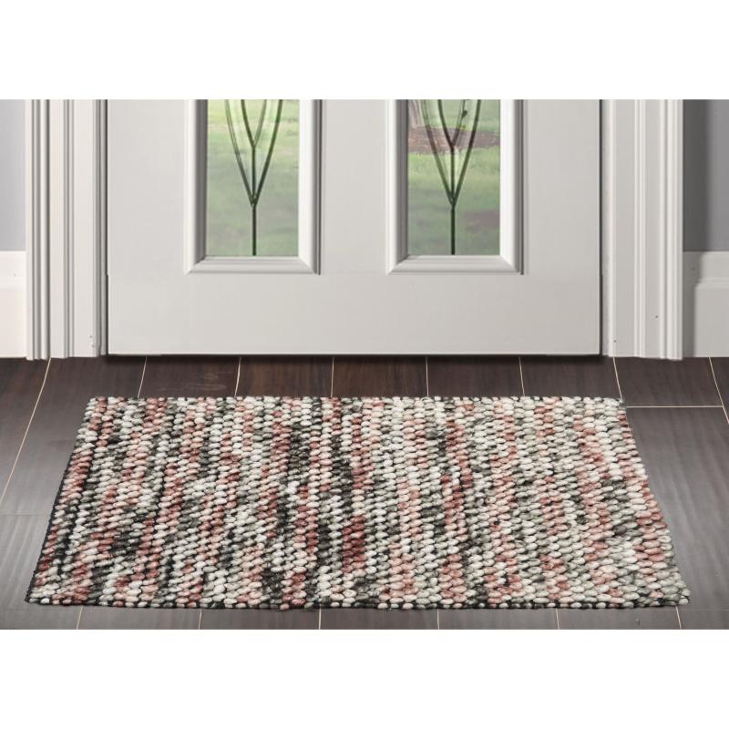 One-of-a-Kind Rugs |  Hand Made Brown Polyester Modern & Contemporary Oriental Area Rug One-of-a-Kind Rugs Brown