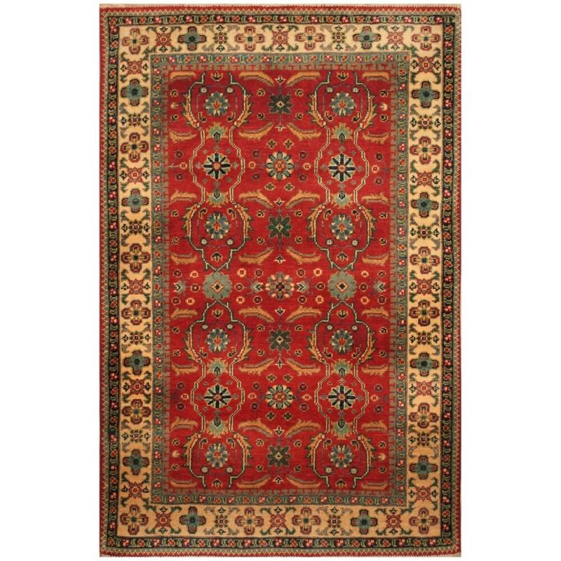 One-of-a-Kind Rugs |  Handmade One-of-a-Kind Kazak Wool Rug (Afghanistan) – 3’3 x 5′ One-of-a-Kind Rugs One-of-a-Kind Rugs