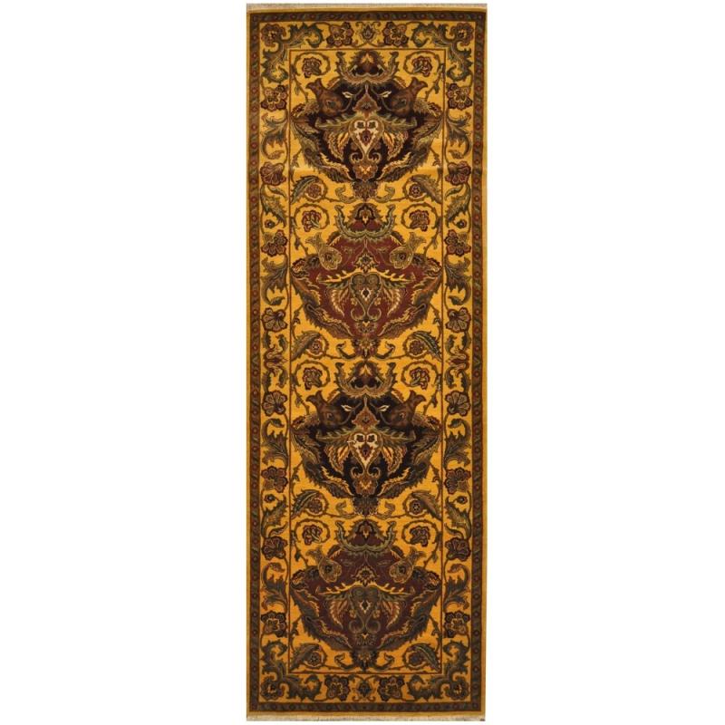 One-of-a-Kind Rugs |  Handmade One-of-a-Kind William Morris Wool Runner (India) – 4′ x 12’4 One-of-a-Kind Rugs One-of-a-Kind Rugs