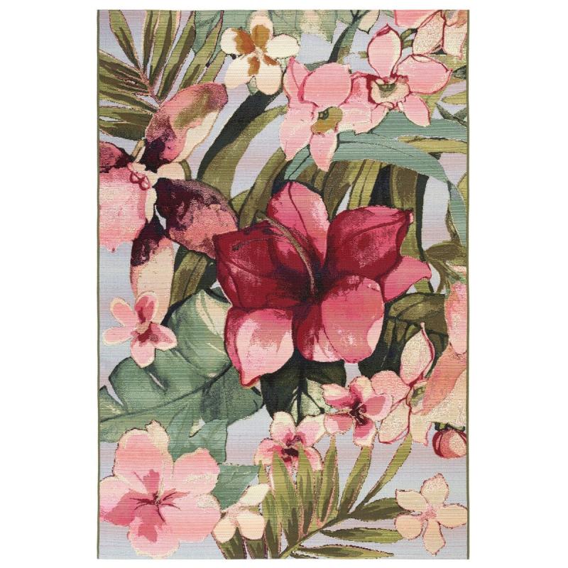 Outdoor Rugs |  Marina Tropical Floral Indoor/Outdoor Rug Outdoor Rugs Multi