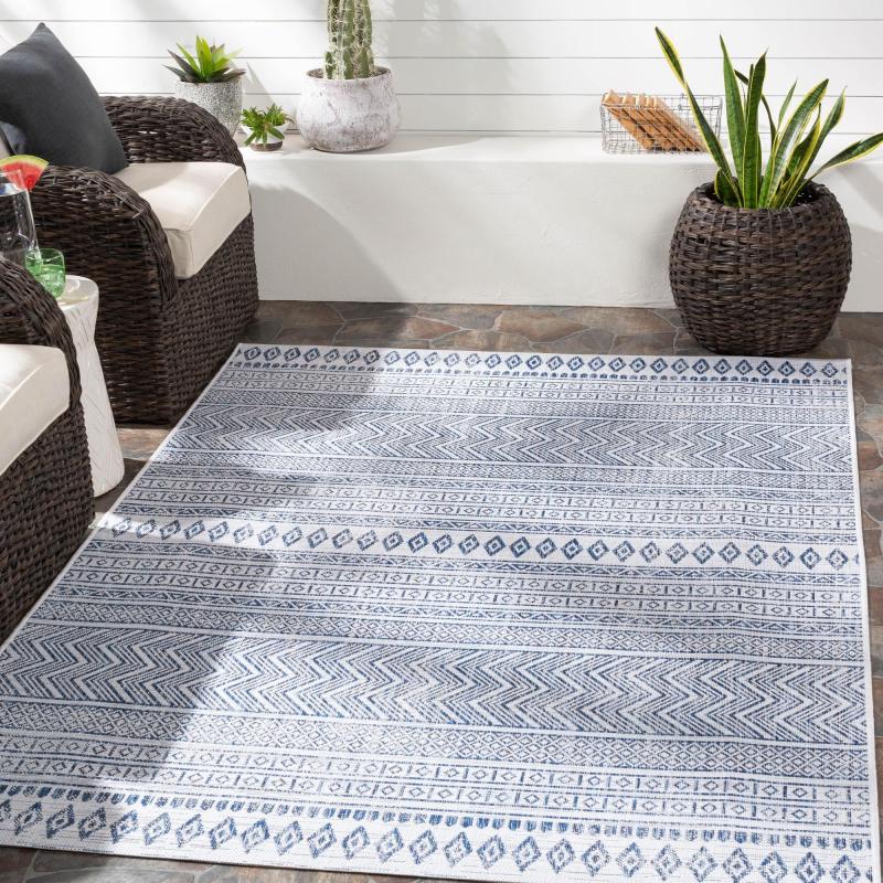 Outdoor Rugs |  Eagean Bohemian Tribal Outdoor Area Rug Outdoor Rugs Outdoor Rugs